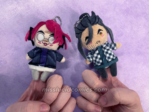 Rhys and Avery Finger Puppets