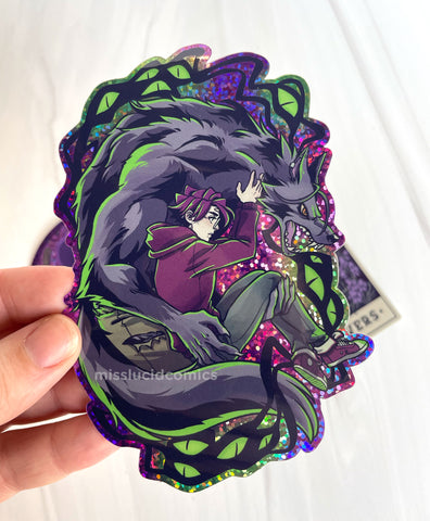 The Hunt: Werewolf Sticker