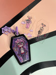 River St: Remo Outfit Changing Acrylic Keychain