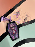 River St: Remo Outfit Changing Acrylic Keychain