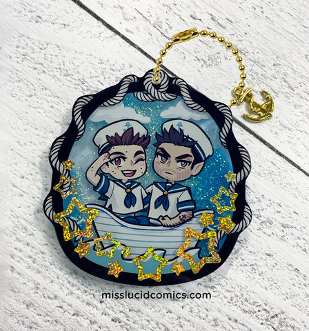 Sterek "we're on a ship" charm