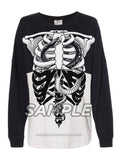 Snake Ribcage Long Sleeve Shirt
