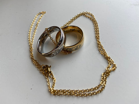 Gannet and Bailey Wedding Rings