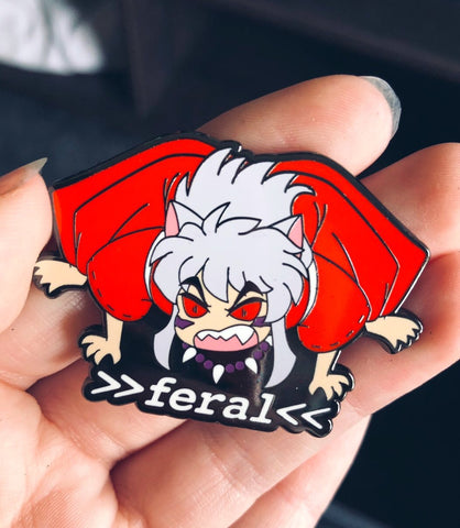 Inuyasha FERAL Enamel Pin