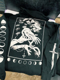 Lunar Ritual Zip Up Hoodie
