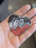 Sterek Heart Buttons