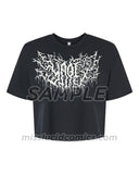Yaoi Death Metal Crop Top
