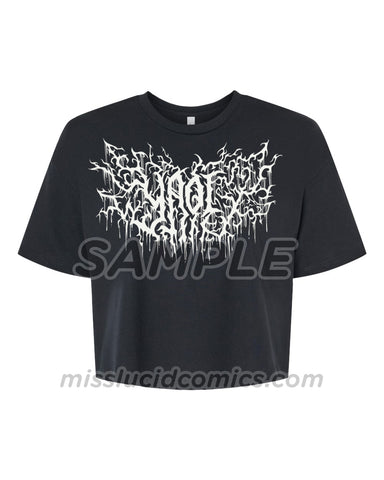 Yaoi Death Metal Crop Top