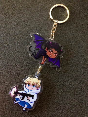 Devilman Crybaby Hanging Keychain