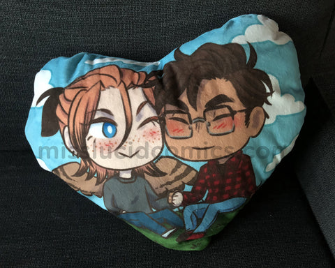 Avialae Heart Pillow Case