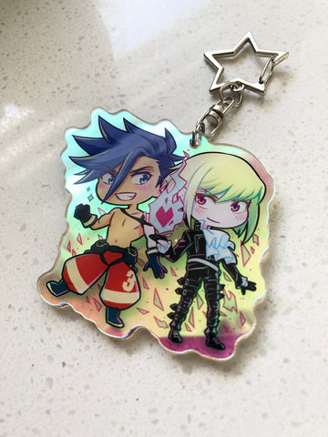 Promare: Holo Acrylic Galo & Lio