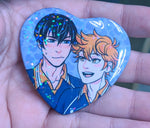 Haikyuu Heart Buttons