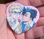 Haikyuu Heart Buttons
