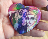 Yuri on Ice Heart Buttons - Victuuri & Otayuri