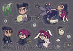 The Hunt Sticker Sheet