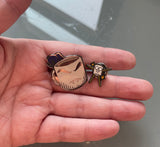The Hunt Enamel Pins