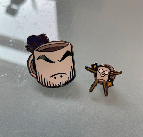 The Hunt Enamel Pins