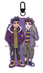 Sterek Casual Pairing Keychain